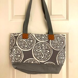 Thirty One shoulder bag, gray pattern